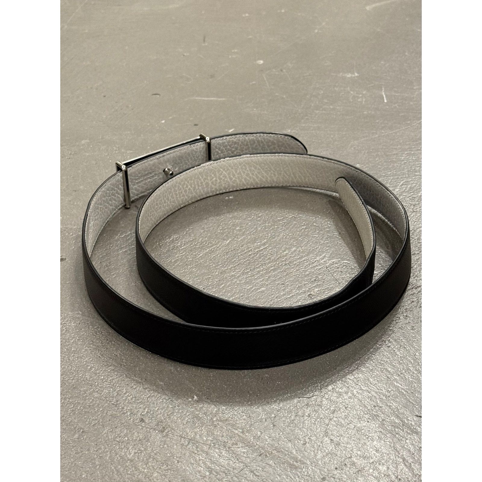 Maison Margiela 2020s Maison Margiela logo leather belt Size ONE SIZE - 4 Thumbnail