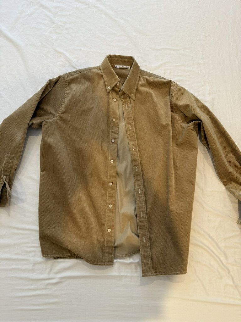 Acne Studios Long Sleeve Corduroy Shirt 46