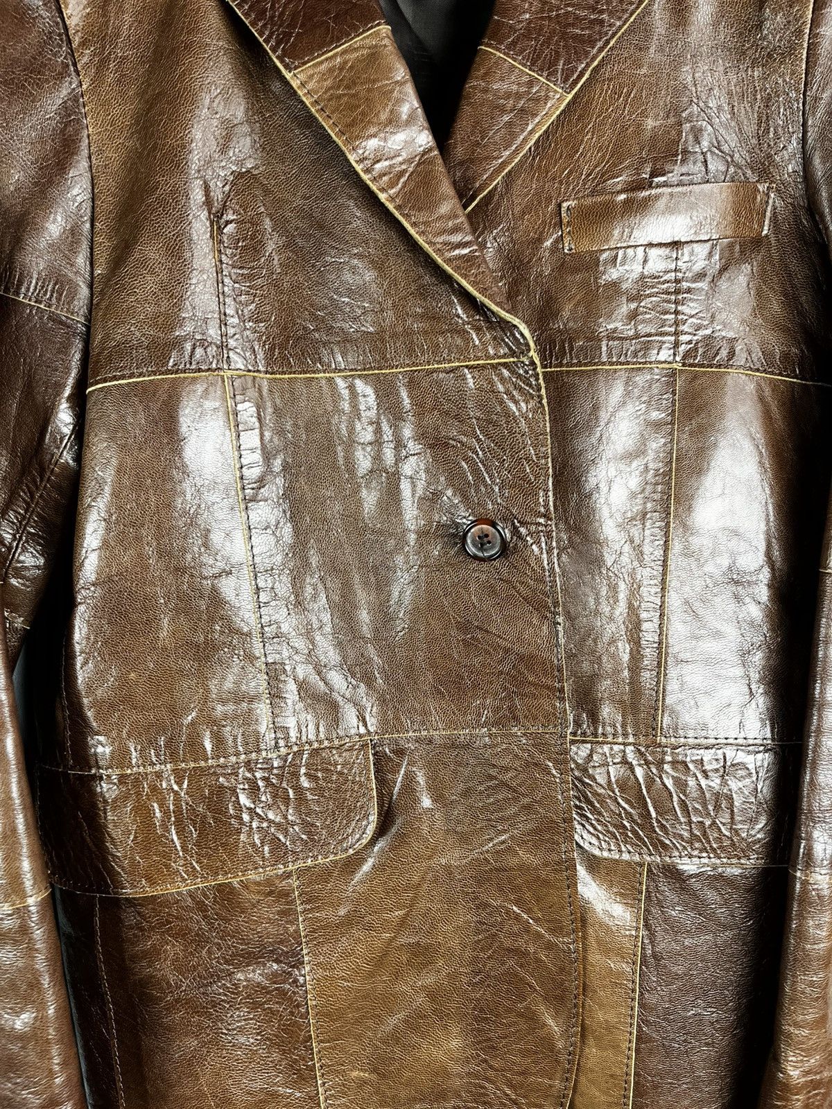 Daniele Alessandrini Daniele Alessandrini brown blazer jacket Size US M / EU 48-50 / 2 - 18 Thumbnail