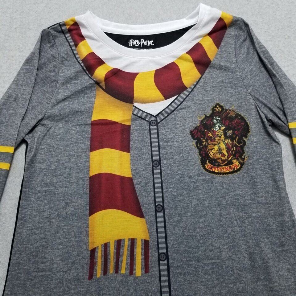 Other Harry Potter Shirt Womens Medium Gray Long Sleeve Crew Neck Size M / US 6-8 / IT 42-44 - 9 Thumbnail