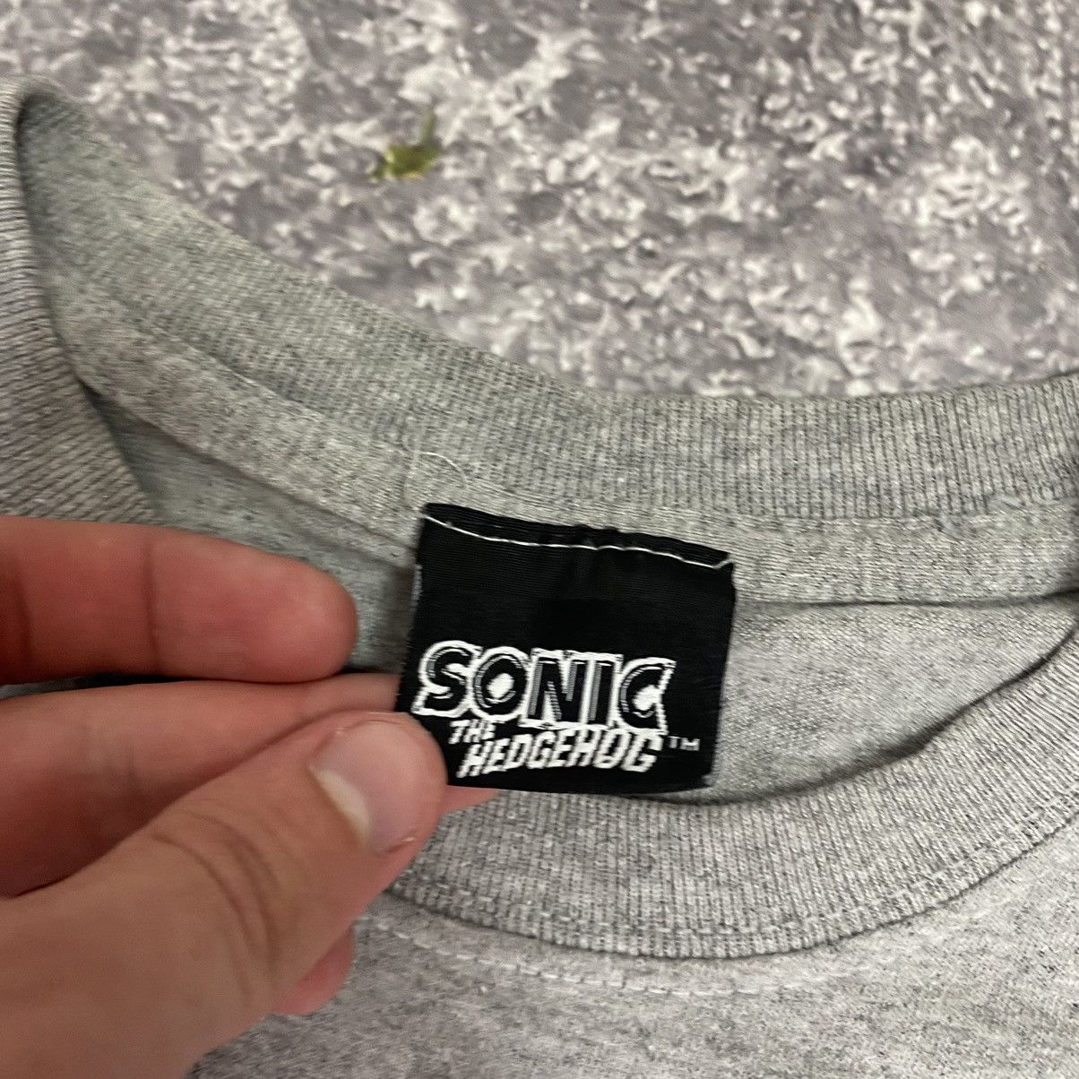 Disney Vintage Sonic The Hedgehog Big Graphic logo cartoon tee Size US S / EU 44-46 / 1 - 8 Thumbnail