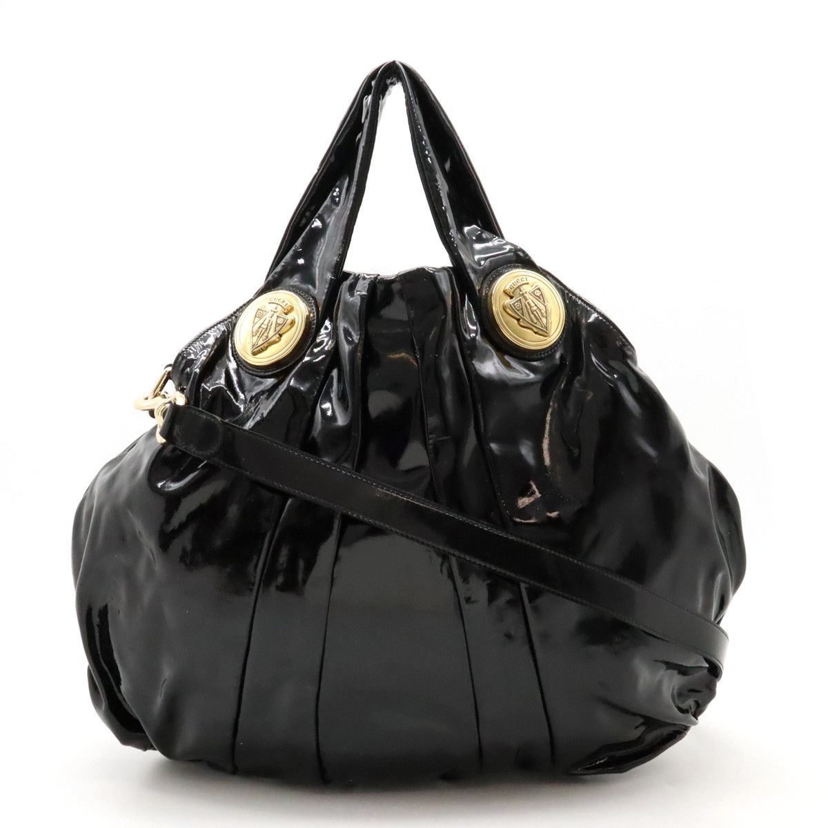 Gucci Gucci Gucci Hysteria Patent Leather Tote Bag 2WAY Leather Tote Bag 197016 in Very Good Condition Size ONE SIZE - 1 Thumbnail