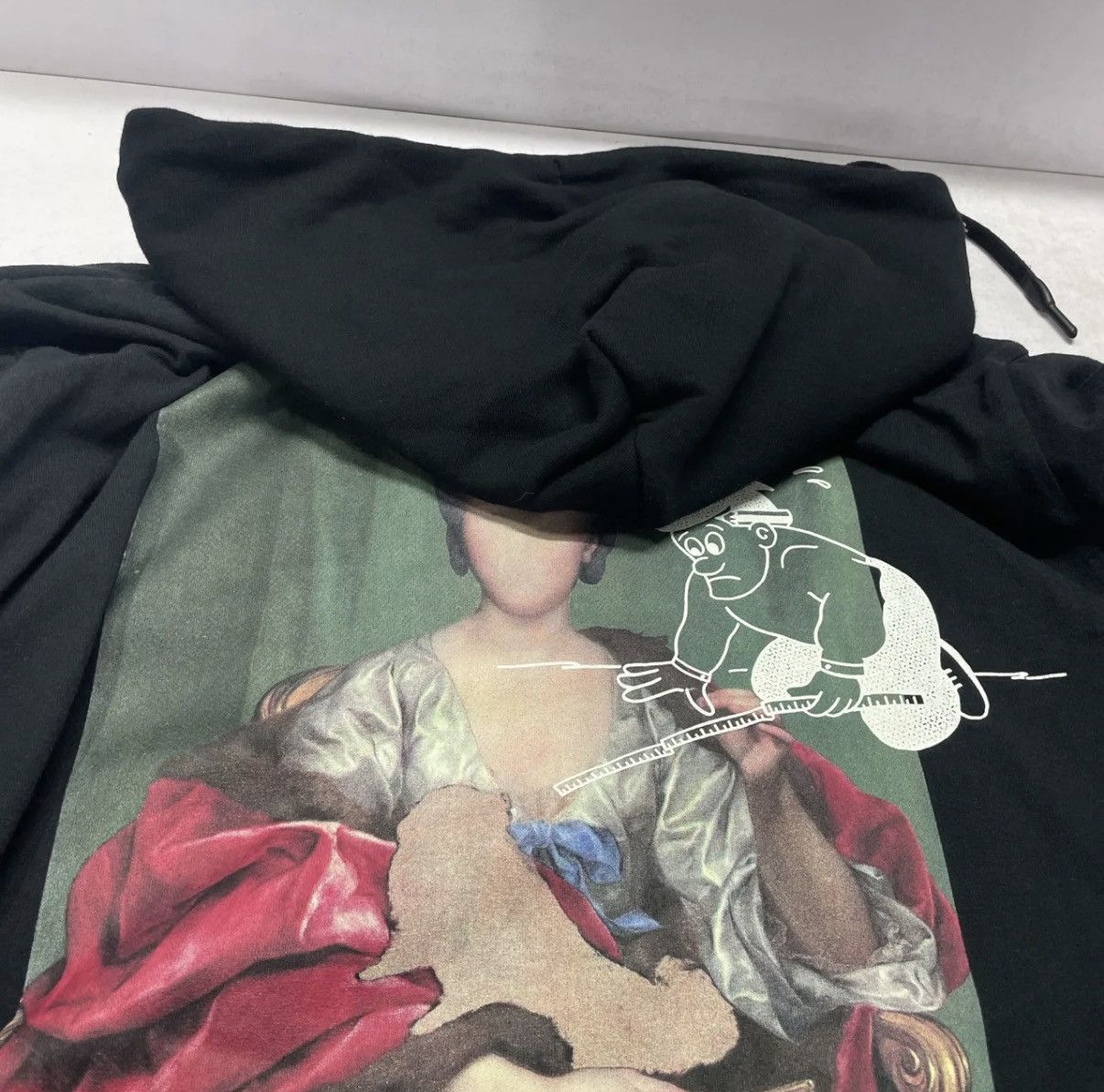 Off-White 19AW Off-White Diag Mariana Double Tee Hoodie Size US M / EU 48-50 / 2 - 6 Thumbnail