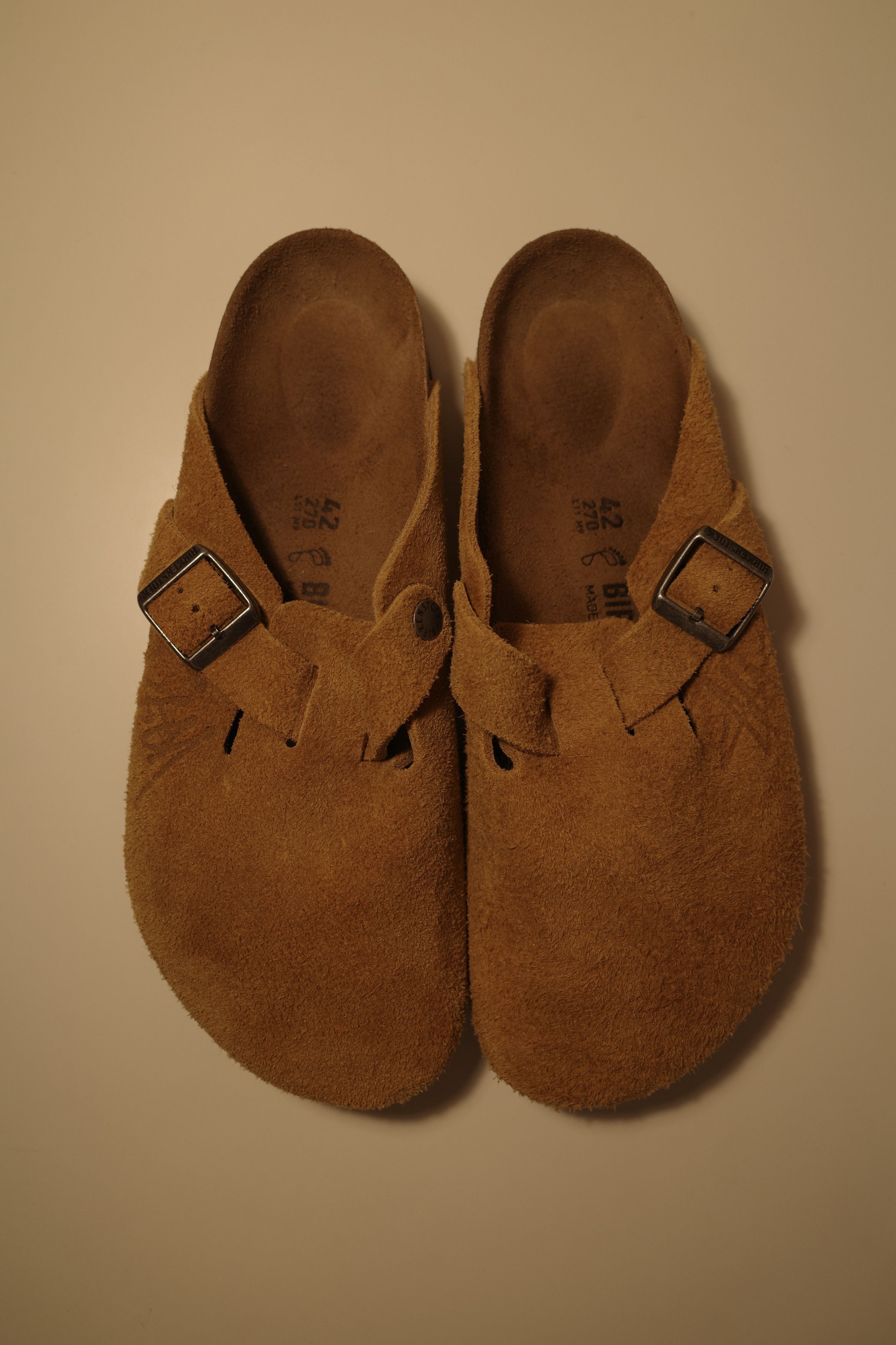 Stussy Birkenstock x Stussy Boston Clog in Caramel | Grailed