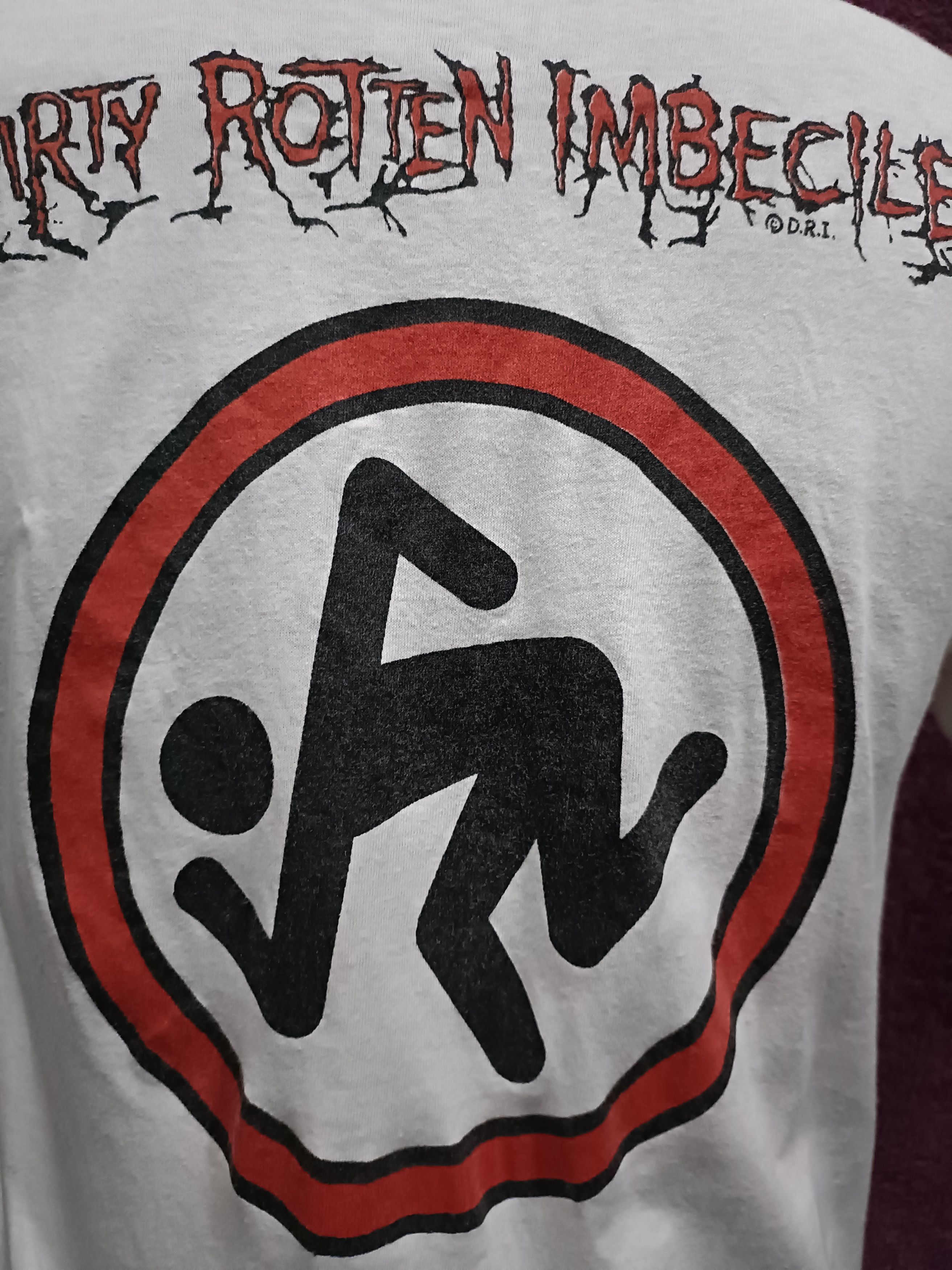 Vintage Vintage 1989 Hard Core Punk D.R.I. Thrash Zone Size US M / EU 48-50 / 2 - 4 Thumbnail