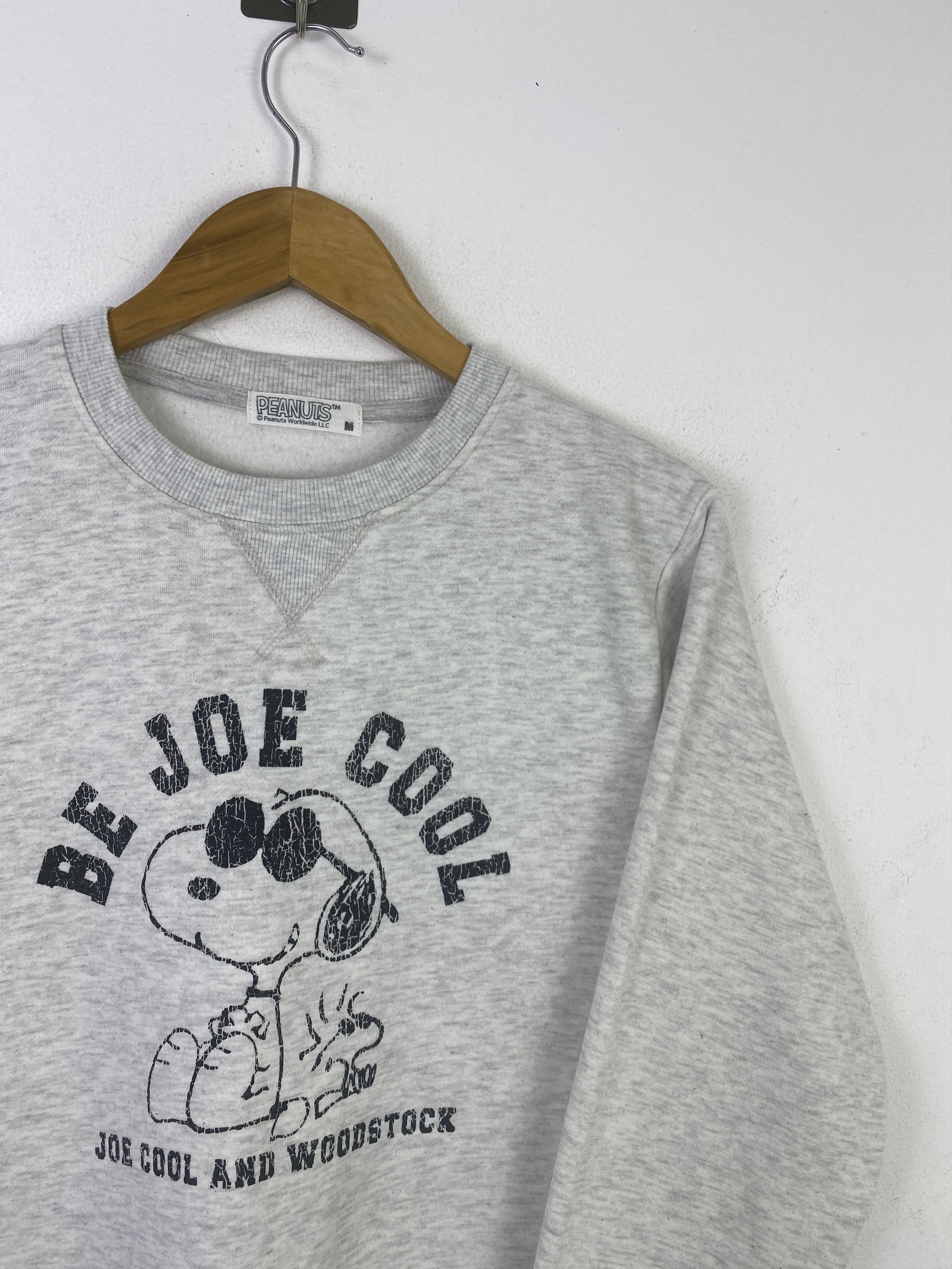 Peanuts Vintage Peanuts Be Joe Cool Graphic Sweatshirt SH0369 Size US M / EU 48-50 / 2 - 6 Thumbnail