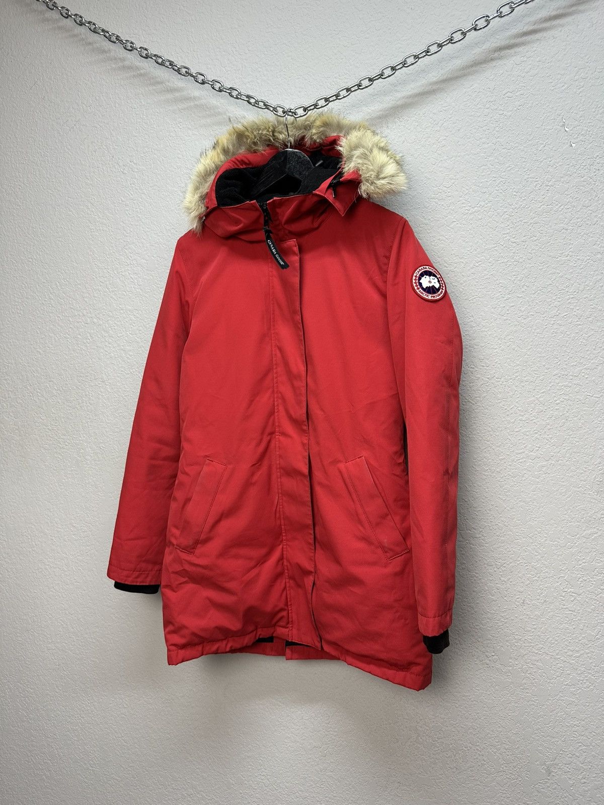 Canada Goose Vintage Canada Goose Down Puffer Jacket Real Fur Canada Size M / US 6-8 / IT 42-44 - 2 Thumbnail