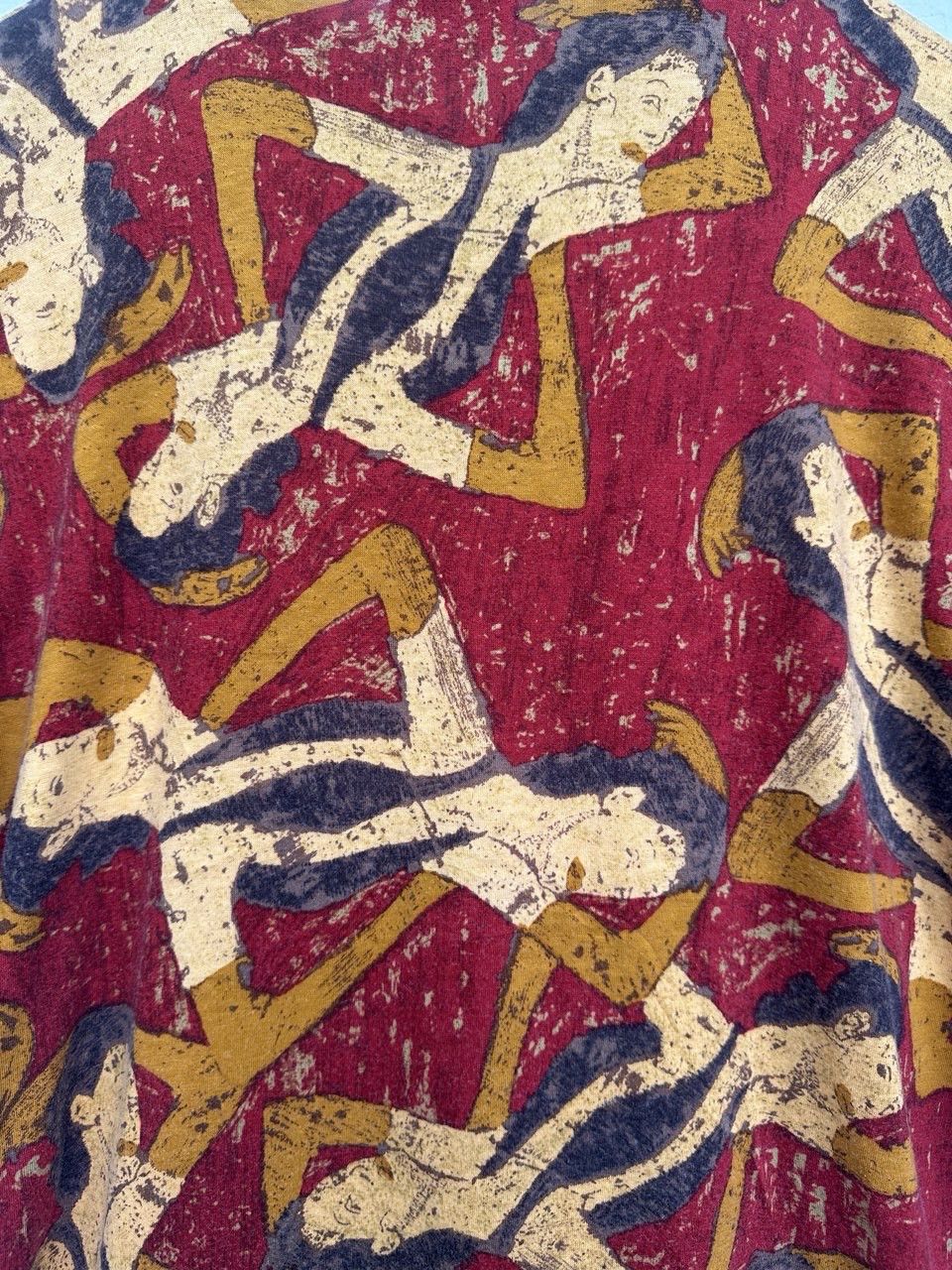 Yoshiyuki Konishi Vintage Abstract Yoshiyuki Konishi Ficce Art Polo Tee Size US L / EU 52-54 / 3 - 14 Thumbnail