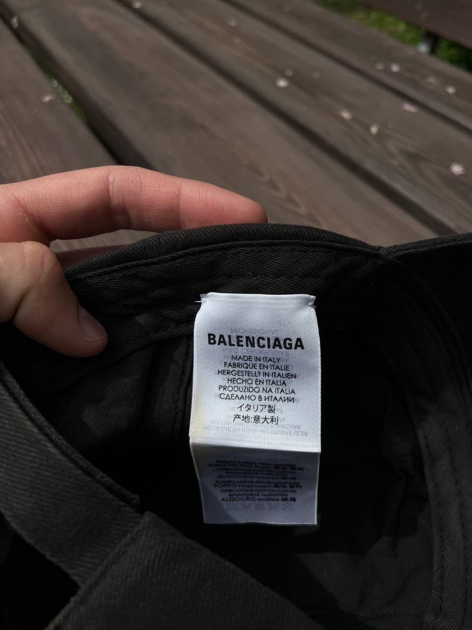 Balenciaga Balenciaga cap black Size ONE SIZE - 4 Thumbnail