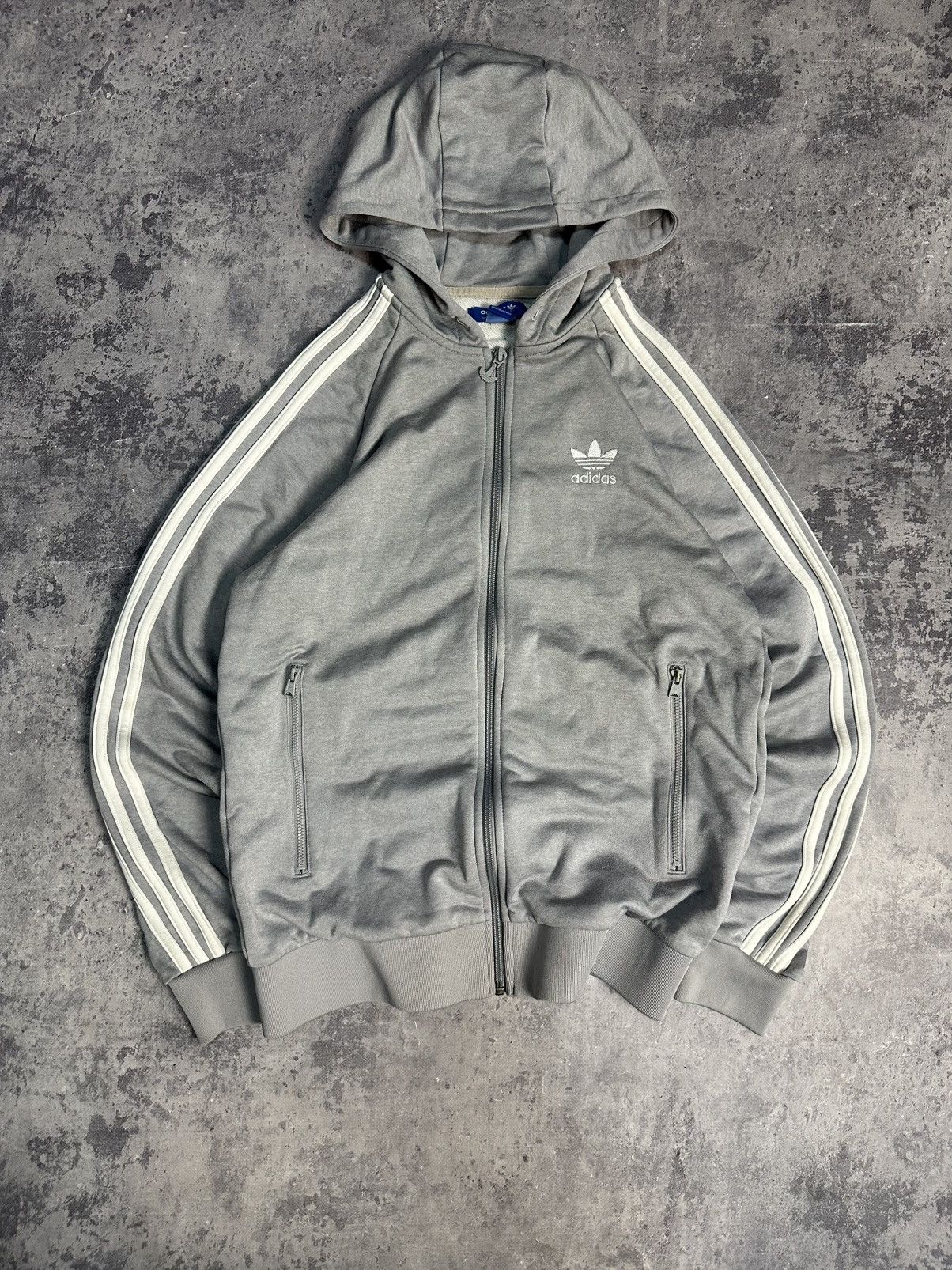 Adidas Vintage Adidas Track Top Zip Up Sweatshirt Size US M / EU 48-50 / 2 - 1 Thumbnail