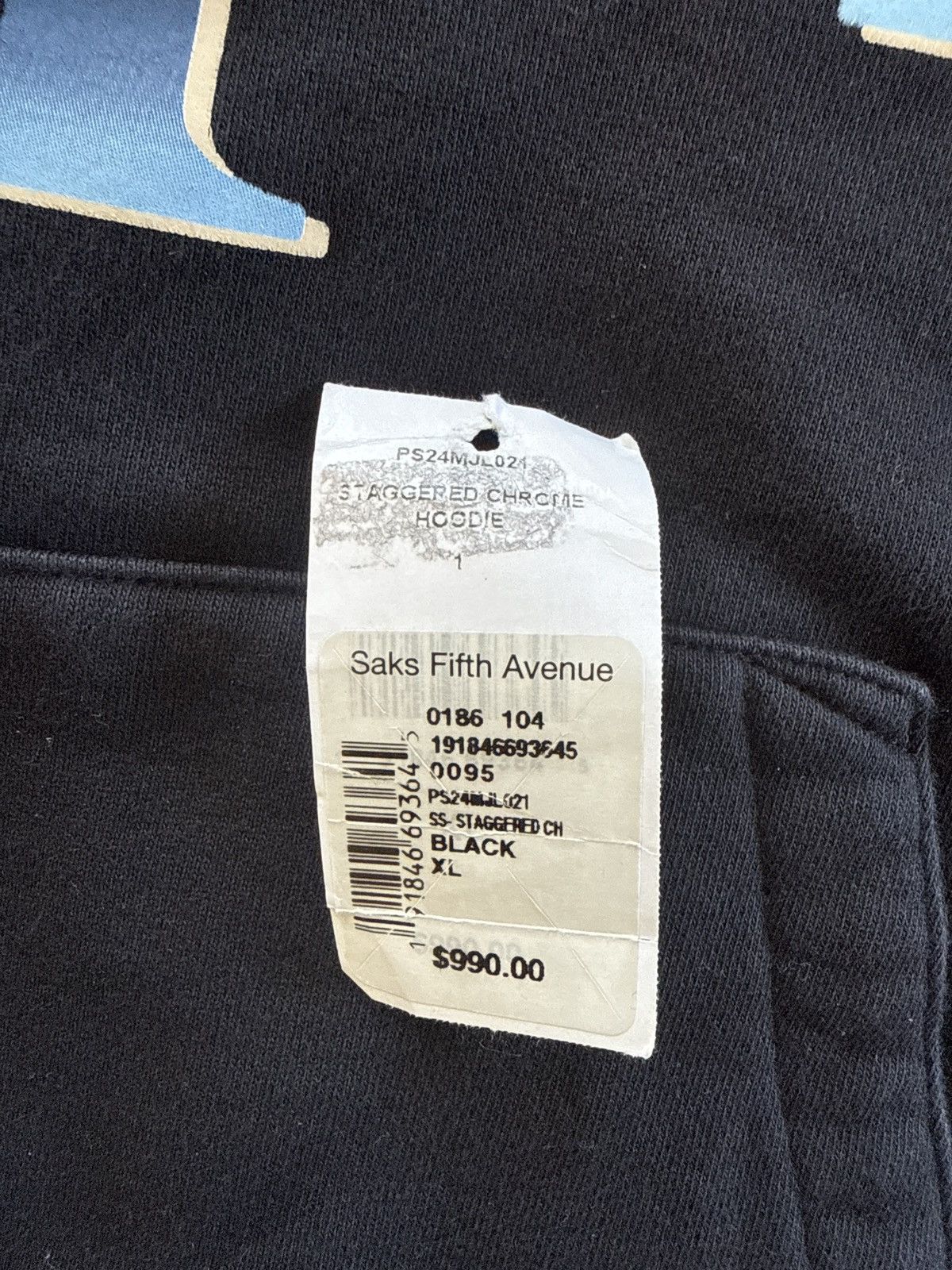 Amiri Amiri Staggered Letter Hoodie Size US XL / EU 56 / 4 - 1 Thumbnail