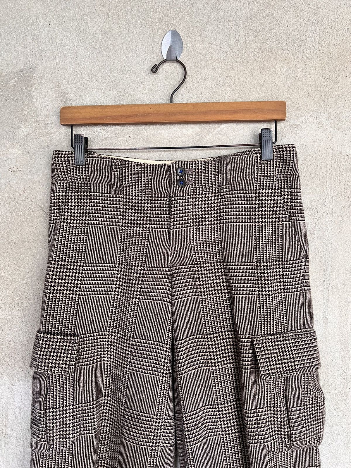SHIPS Japanese Brand Ships Wool Cargo Pant Size US 30 / EU 46 - 3 Thumbnail