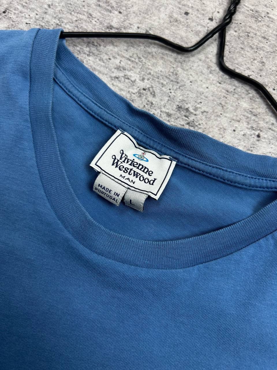 Vivienne Westwood Vivienne Westwood Orb Logo T-Shirt Y2K Old Money Archive Size US L / EU 52-54 / 3 - 4 Thumbnail