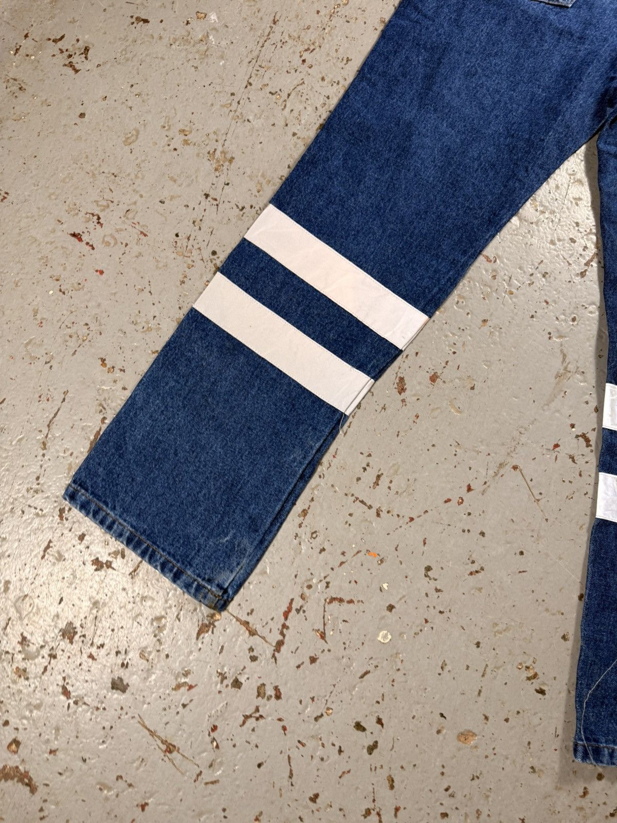 Wrangler Crazy Hi Vis Wrangler Cowboy Denim Jeans Size US 36 / EU 52 - 8 Thumbnail