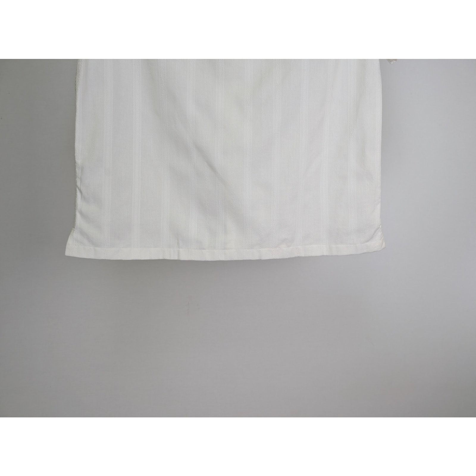 Brunello Cucinelli o1rshd1 Half Sleeve Button up Shirt in White Size US S / EU 44-46 / 1 - 14 Thumbnail
