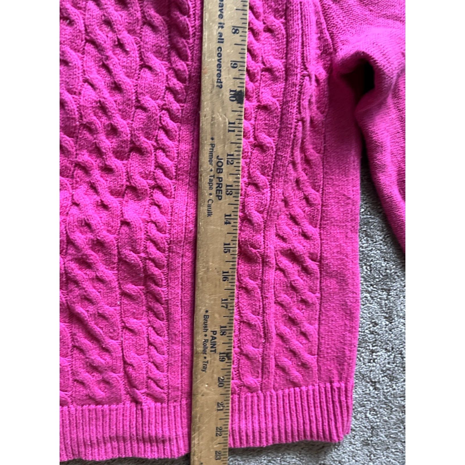 Gap VINTAGE Gap Sweater Pink Mock-Neck Pullover M Solid Women's Size M / US 6-8 / IT 42-44 - 5 Thumbnail