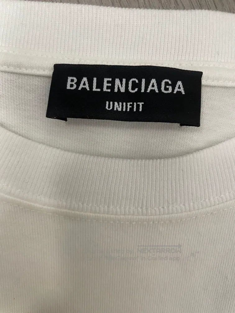 Balenciaga Balenciaga Embroidered Logo Small Logo Short Sleeve T-Shir Size US XS / EU 42 / 0 - 5 Thumbnail
