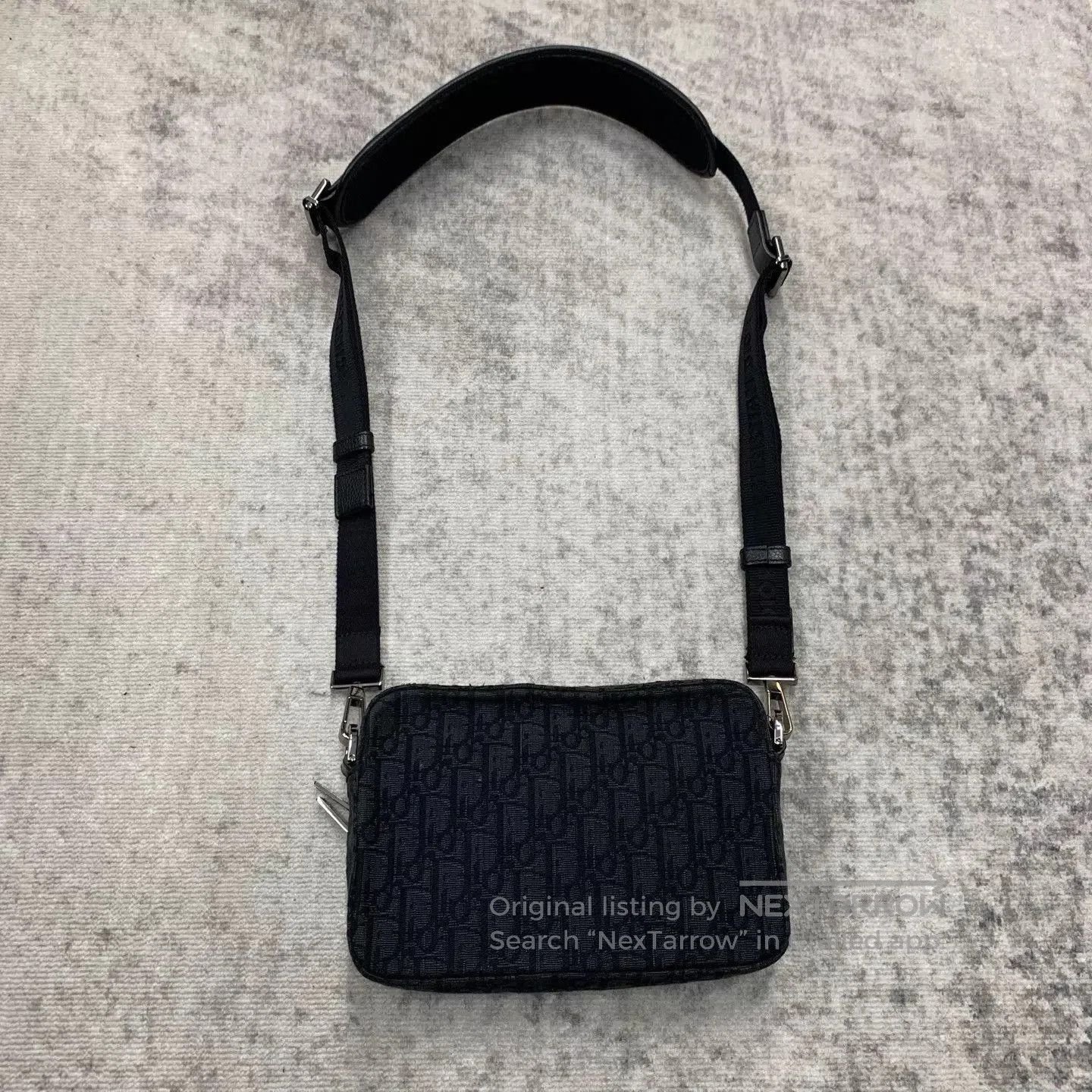 Dior Black Crossbody Bag with Zip Closure. Size ONE SIZE - 2 Thumbnail