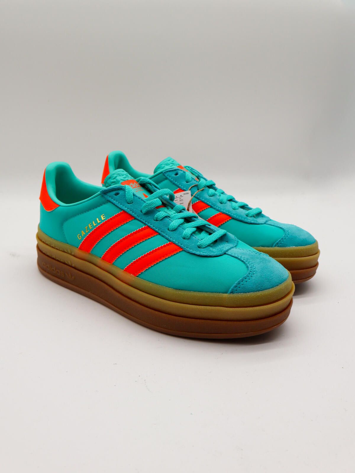 Adidas adidas Gazelle Bold - IG4386 -Mint Rush / Orange Size US 7 / EU 40 - 1 Thumbnail