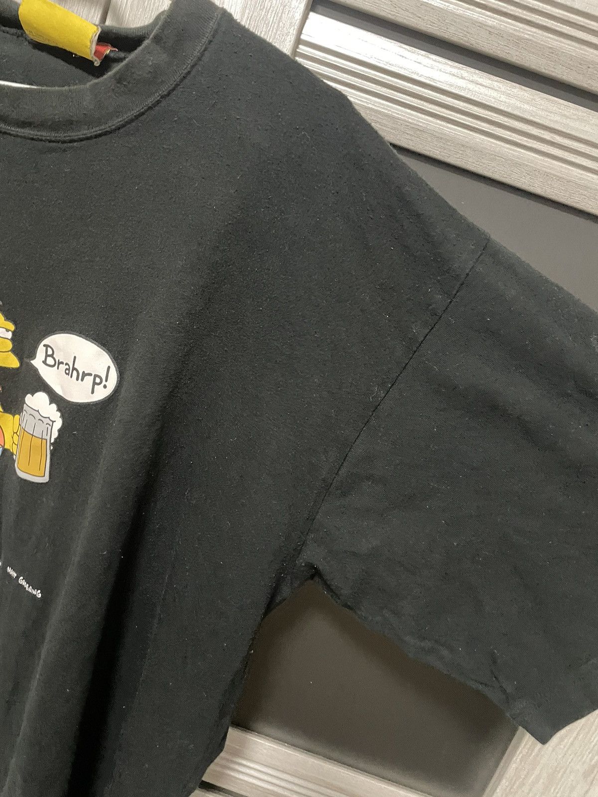 The Simpsons Vintage 2001 The Simpsons Barney Gumble Beer Tee Black XL Size US XL / EU 56 / 4 - 3 Thumbnail