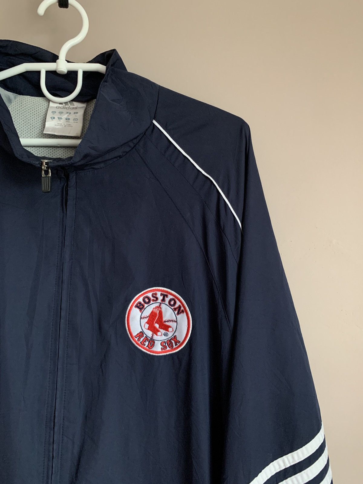 MLB Boston Red Sox Baseball MLB Jacket Adidas Vintage Retro XL Size US XL / EU 56 / 4 - 4 Thumbnail