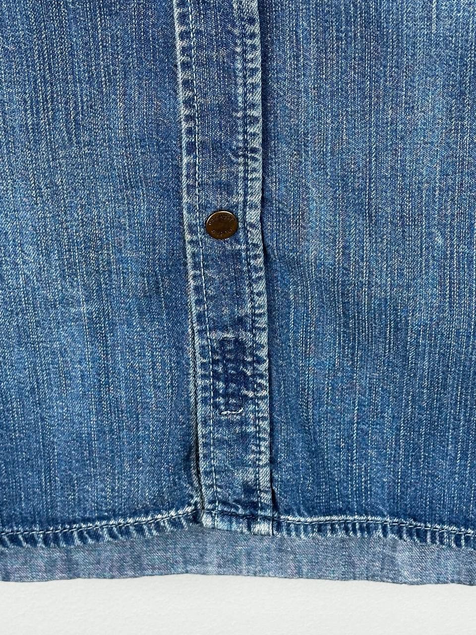 Nudie Jeans Nudie Casual Denim Cotton Luxury Long Sleeve Shirt Size US L / EU 52-54 / 3 - 6 Thumbnail