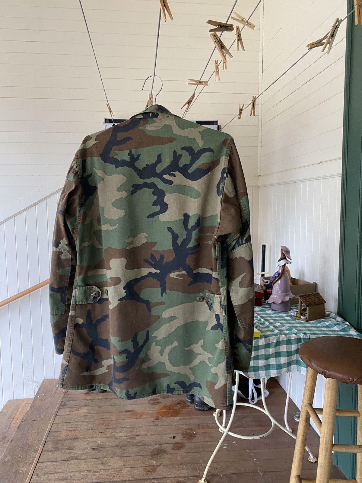 Vintage Camouflage BDU Field Shirt Size US S / EU 44-46 / 1 - 5 Thumbnail