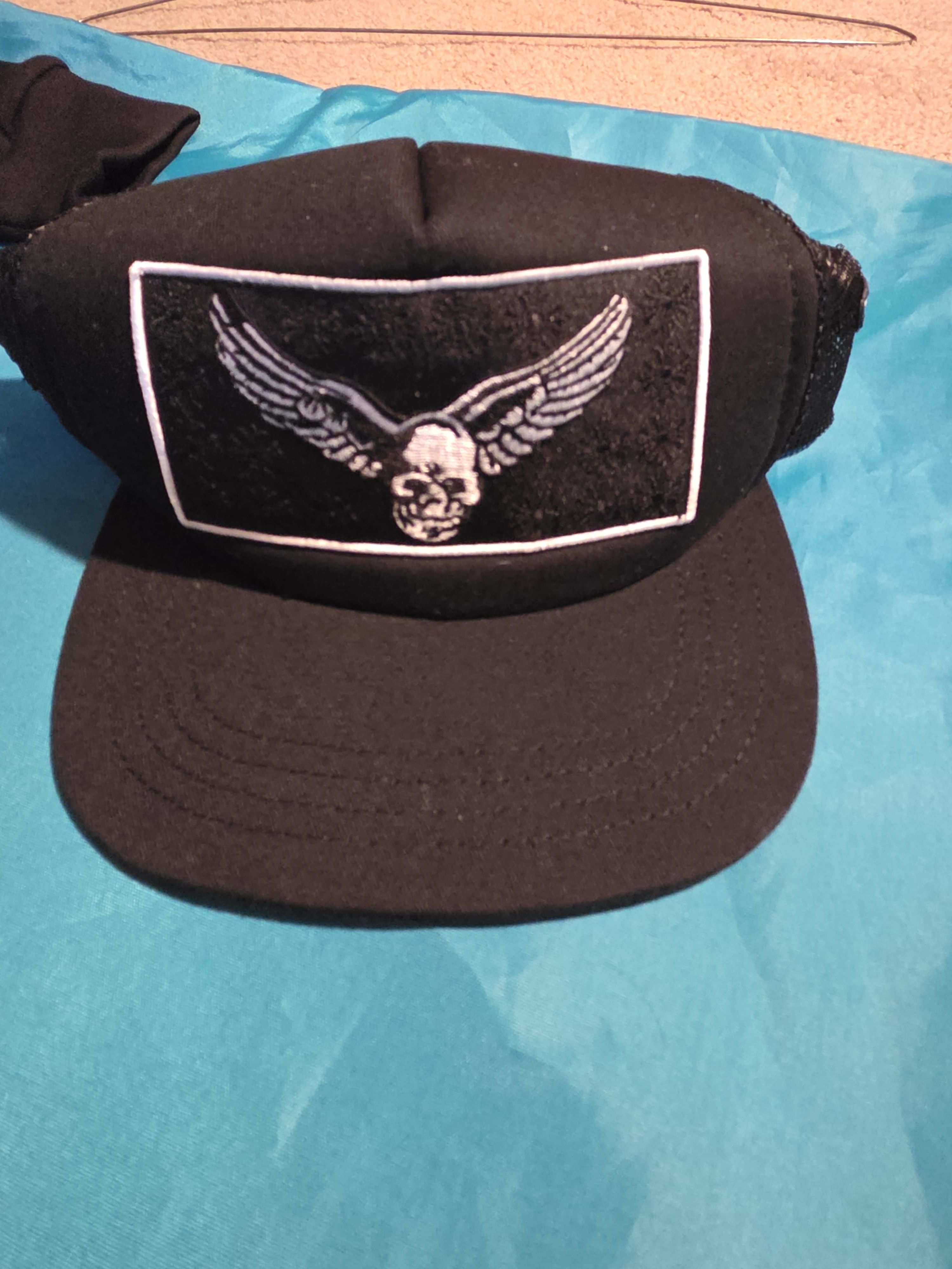 CHROME HEARTS× AEROSMITH× YUNGBLUDキャップ Chrome Hearts Foti Yungblud Aerosmith Embroidered?Patch Black