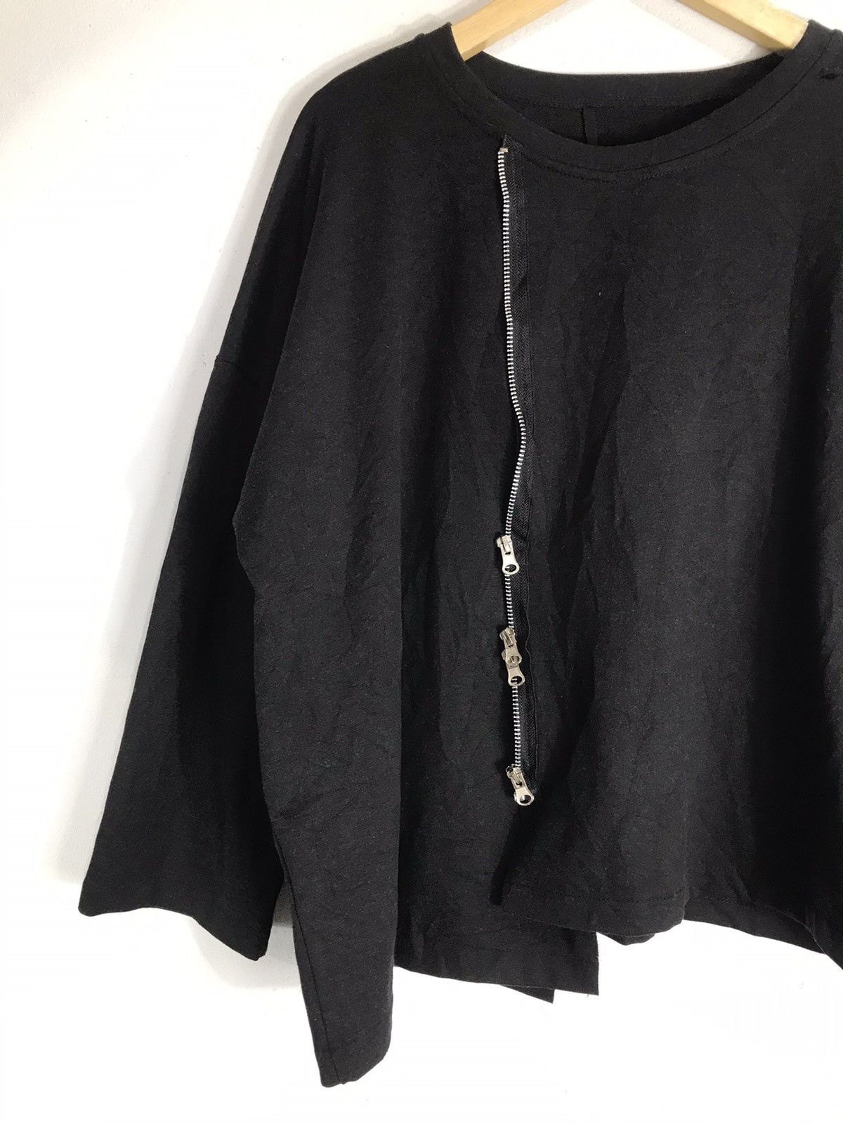 If Six Was Nine Japan Asymmetrical Zip Sweatshirt Gothic Punk Seditionaries Size US M / EU 48-50 / 2 - 2 Thumbnail