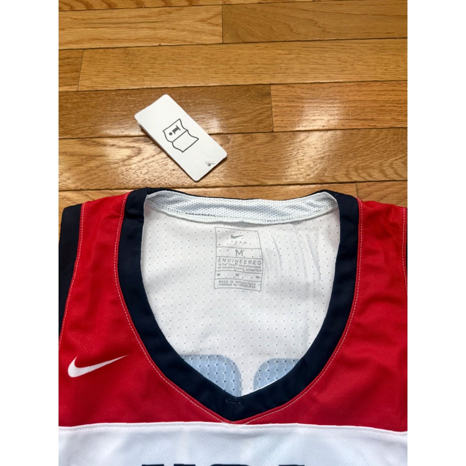 Nike Nike Dri-FIT Jersey Basketball Tank Women's sz M White DC2329 Size M / US 6-8 / IT 42-44 - 3 Thumbnail