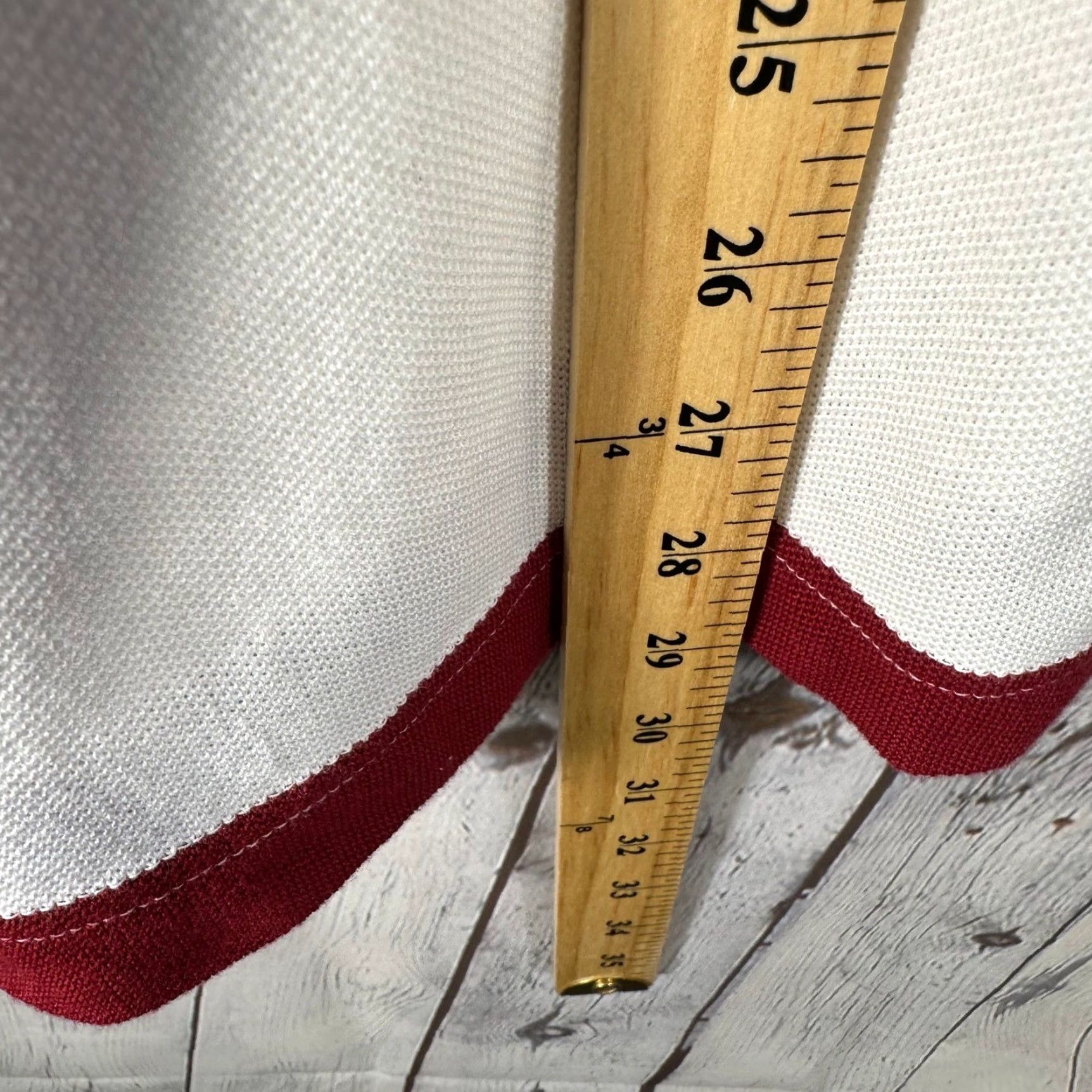 Tommy Hilfiger Tommy Hilfiger Mens Alabama Crimson Tide Polo Shirt Red White Striped M NEW Size US M / EU 48-50 / 2 - 6 Thumbnail