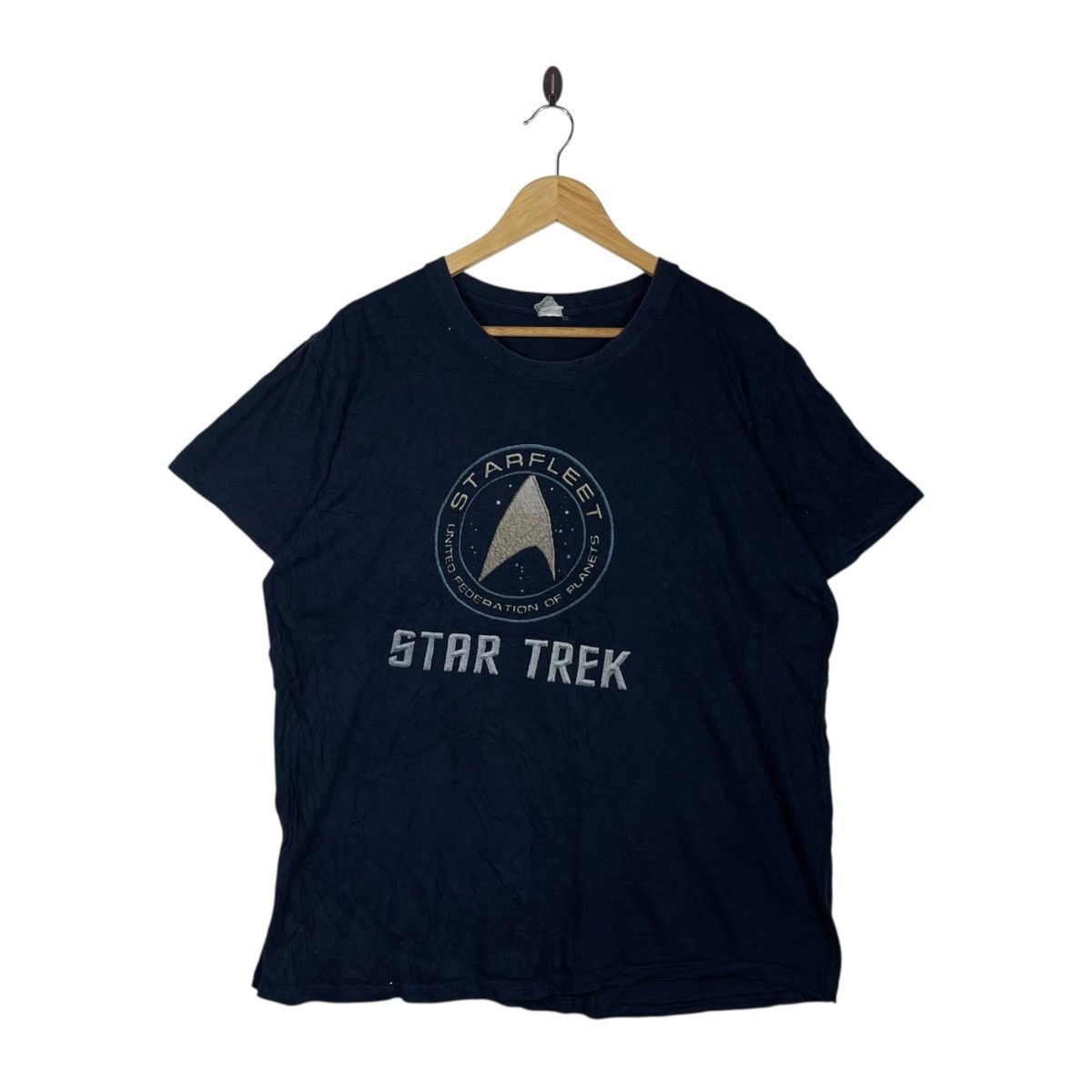 Vintage STAR TREK STARFLEET GRAPHIC T SHIRT VINTAGE Size US L / EU 52-54 / 3 - 1 Thumbnail