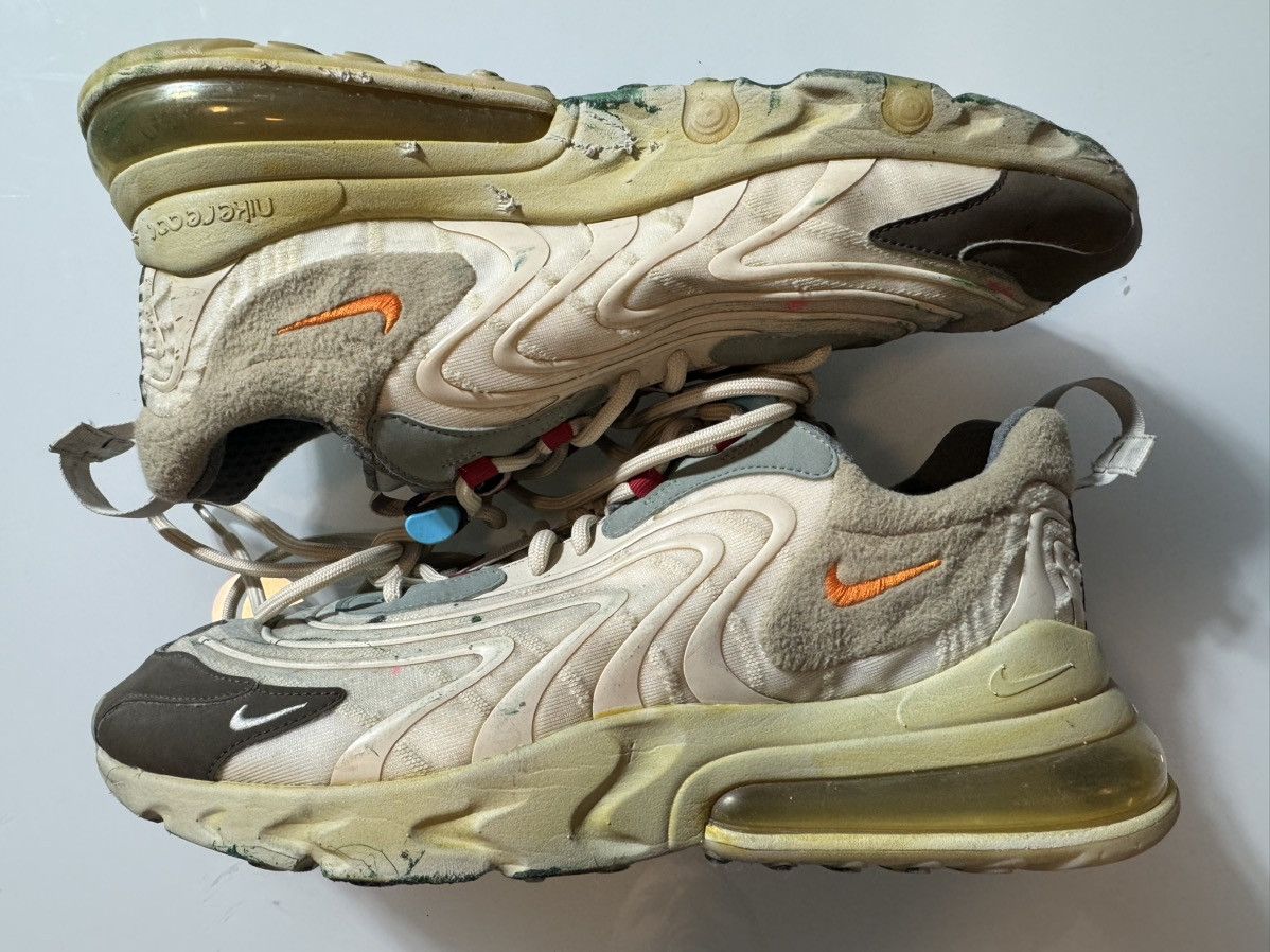 Real Vs How To Tell If Air Max 270 Are Fake Cactus Jack 270 React Real