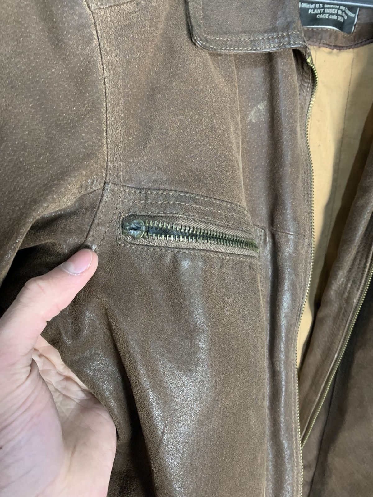 Alpha Industries Alpha industries leather jacket Size US M / EU 48-50 / 2 - 12 Thumbnail