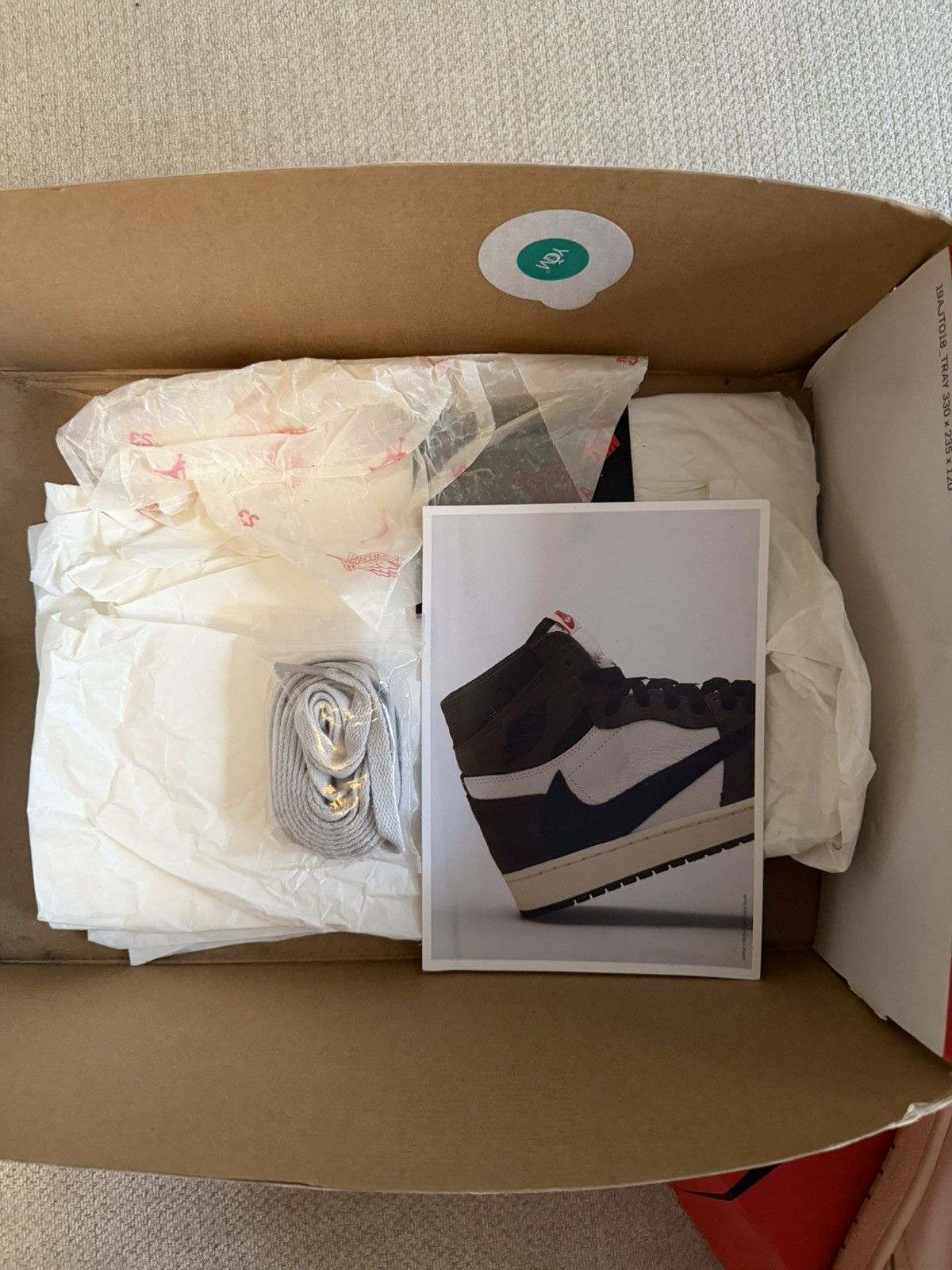 Jordan Brand Jordan 1 Retro High ‘85 OG “Neutral Gray” - CUSTOM VINTAGE Size US 10 / EU 43 - 9 Thumbnail