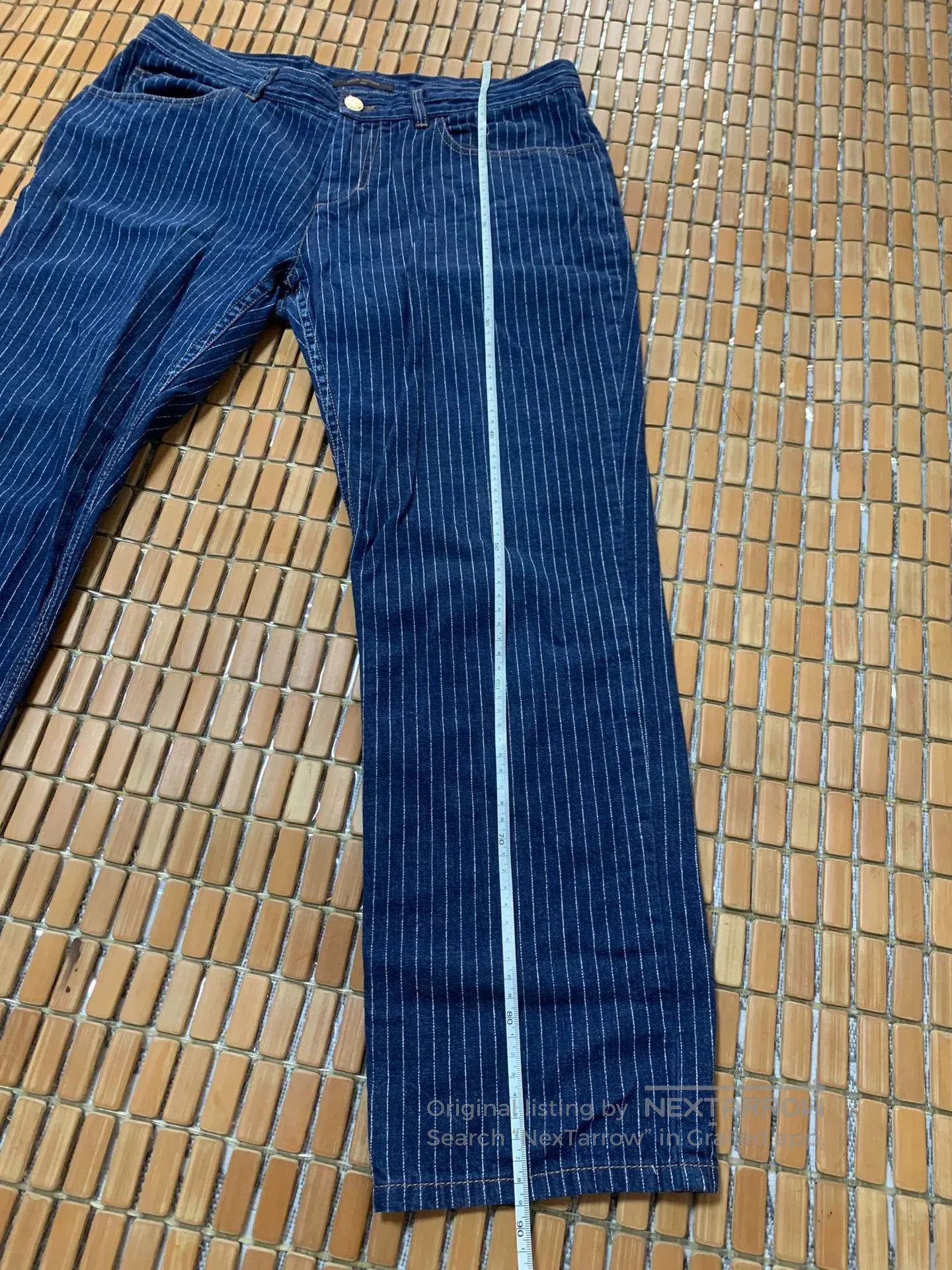 Louis Vuitton Louis Vuitton Striped Denim Casual Pants. Size US 40 / EU 56 - 7 Thumbnail