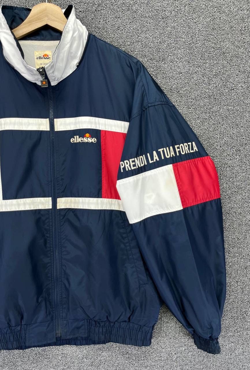 Ellesse Vintage Ellesse Racing Zip Up Light Jacket Size US L / EU 52-54 / 3 - 3 Thumbnail
