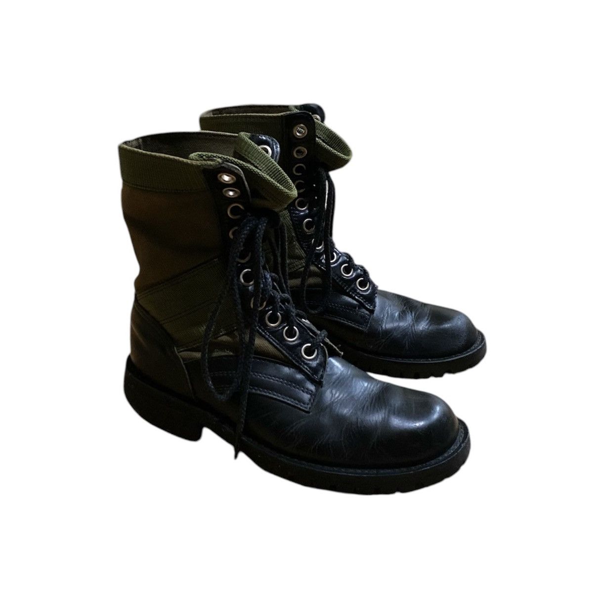 Comme des Garcons × Designer × Vintage Vintage Comme des Garcons Vietnam War Jungle Boots Size US 6.5 / EU 39-40 - 1 Thumbnail