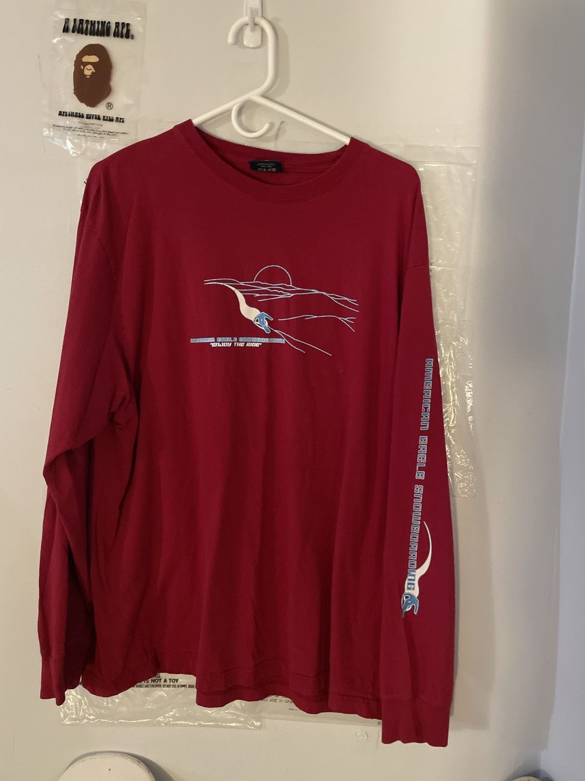 American Eagle Outfitters 2005 AE snowboarding long sleeve Size US L / EU 52-54 / 3 - 1 Thumbnail