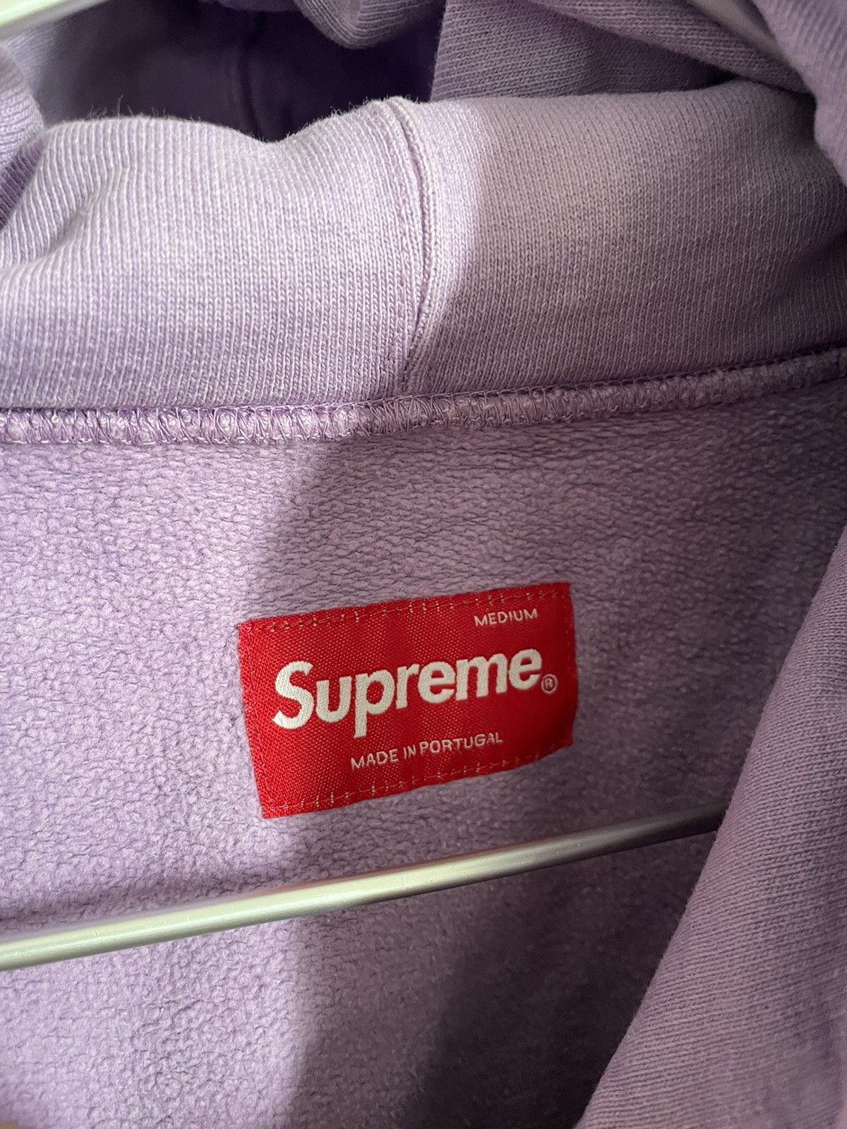 Supreme Supreme Spray Hoodie Violet Size US M / EU 48-50 / 2 - 3 Thumbnail