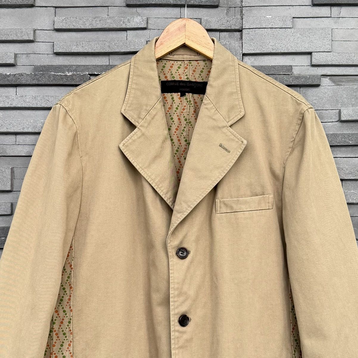 Comme des Garcons Homme AD 2002 Comme des Garçons Homme Tailored Jacket Size US L / EU 52-54 / 3 - 2 Thumbnail