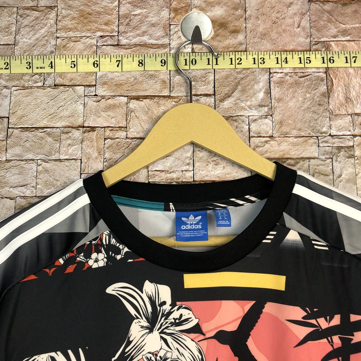 Adidas Adidas Black T-Shirt #A788 Size US XL / EU 56 / 4 - 4 Thumbnail