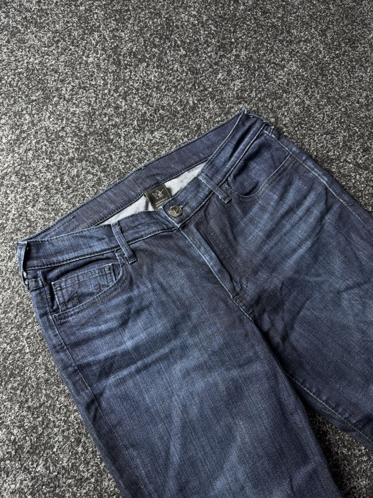 True Religion Y2K 00s True Religion Women’s Dark Wash Stretch Denim Jeans Size 31" - 8 Thumbnail