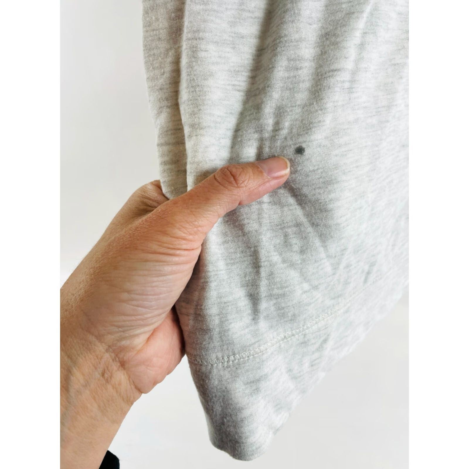 Vintage Maurices Shirt Women Large Gray Cowl Neck Pullover Sweater Long Sleeve Size L / US 10 / IT 46 - 4 Thumbnail