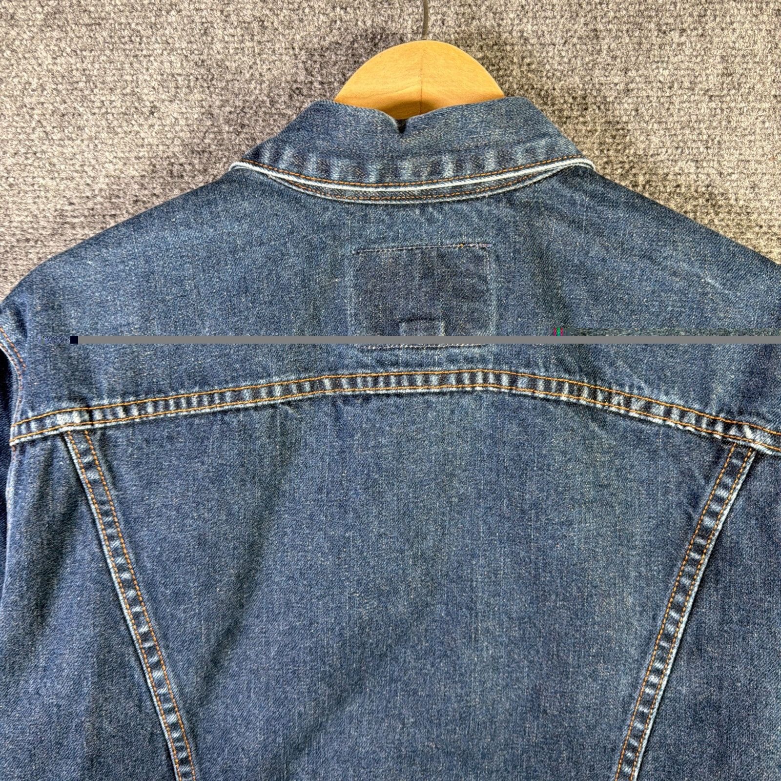 Gap Vintage Gap Denim Jacket Mens Small Jeans Bomber Trucker Size US S / EU 44-46 / 1 - 8 Thumbnail