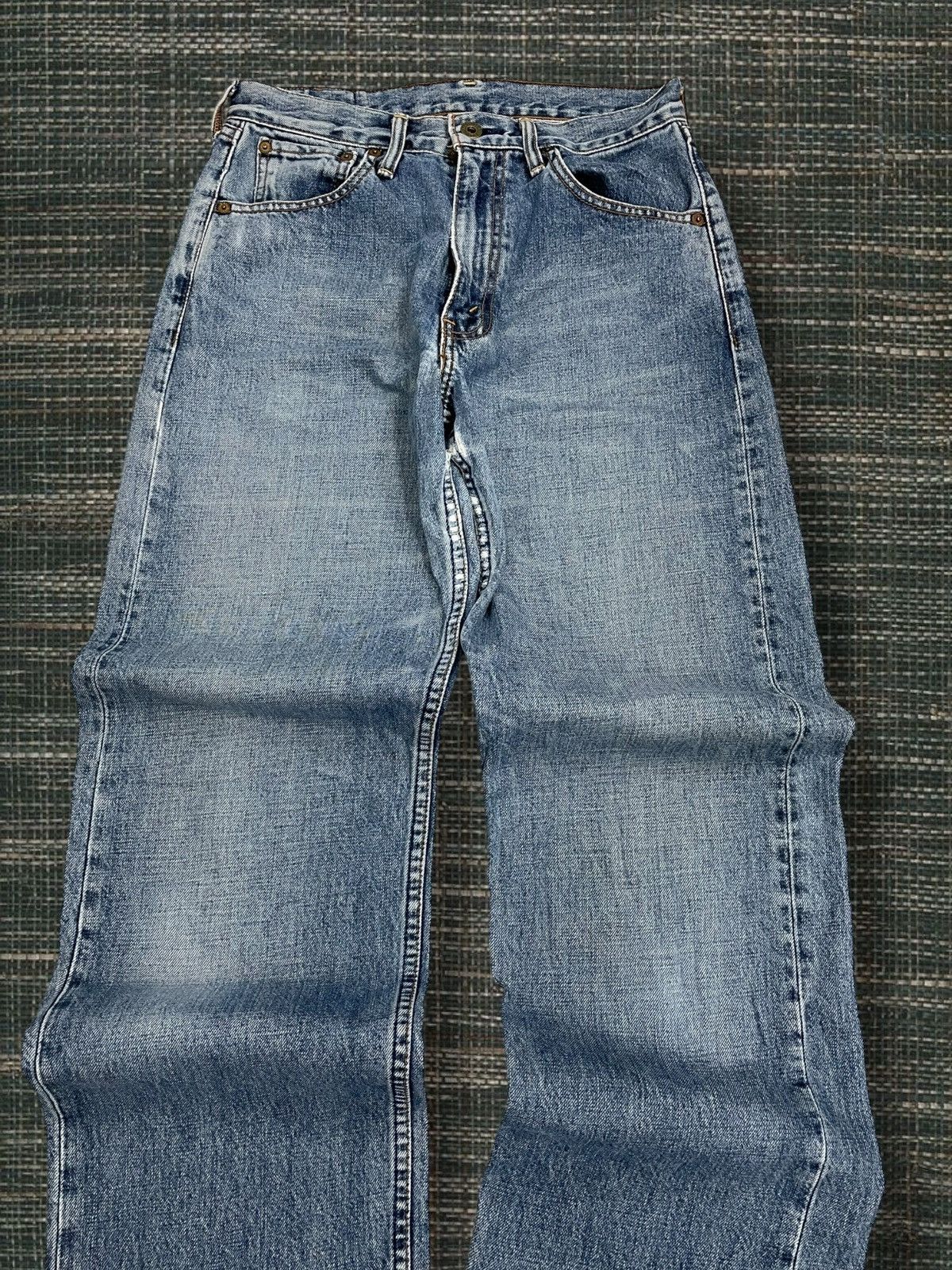 Levi's Vintage Clothing Vintage 1990s Original Designer Levis 504 Distressed Denim Size US 26 / EU 42 - 4 Thumbnail