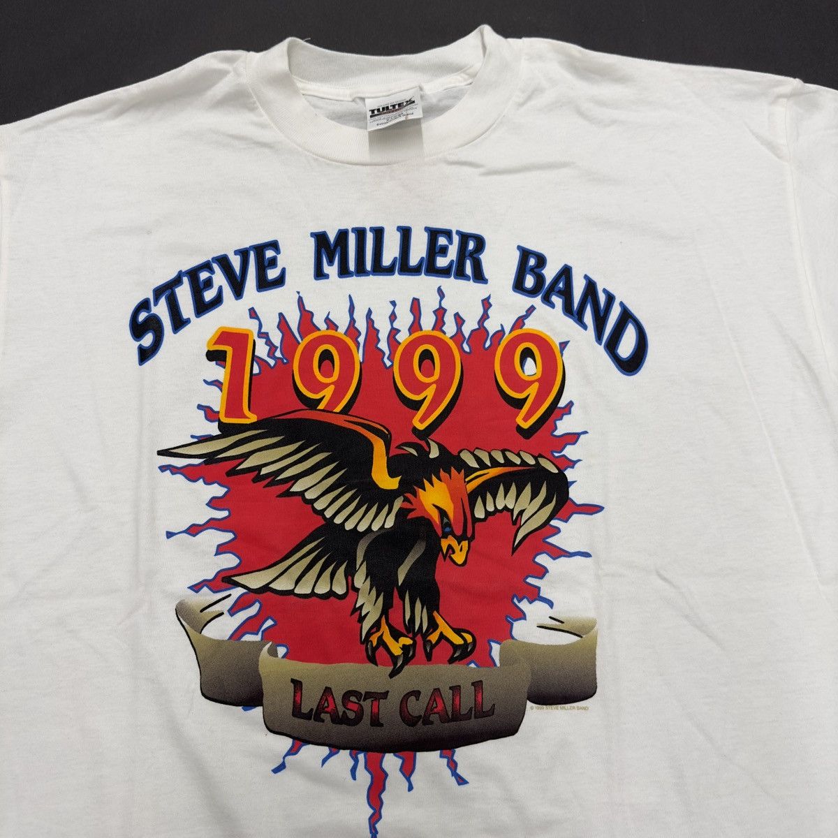 Band Tees × Tultex × Vintage Vintage Steve Miller Band tee Size US XL / EU 56 / 4 - 3 Thumbnail