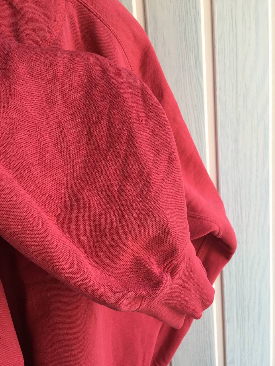 Vintage Best Company Red Basic Cotton Sweatshirt