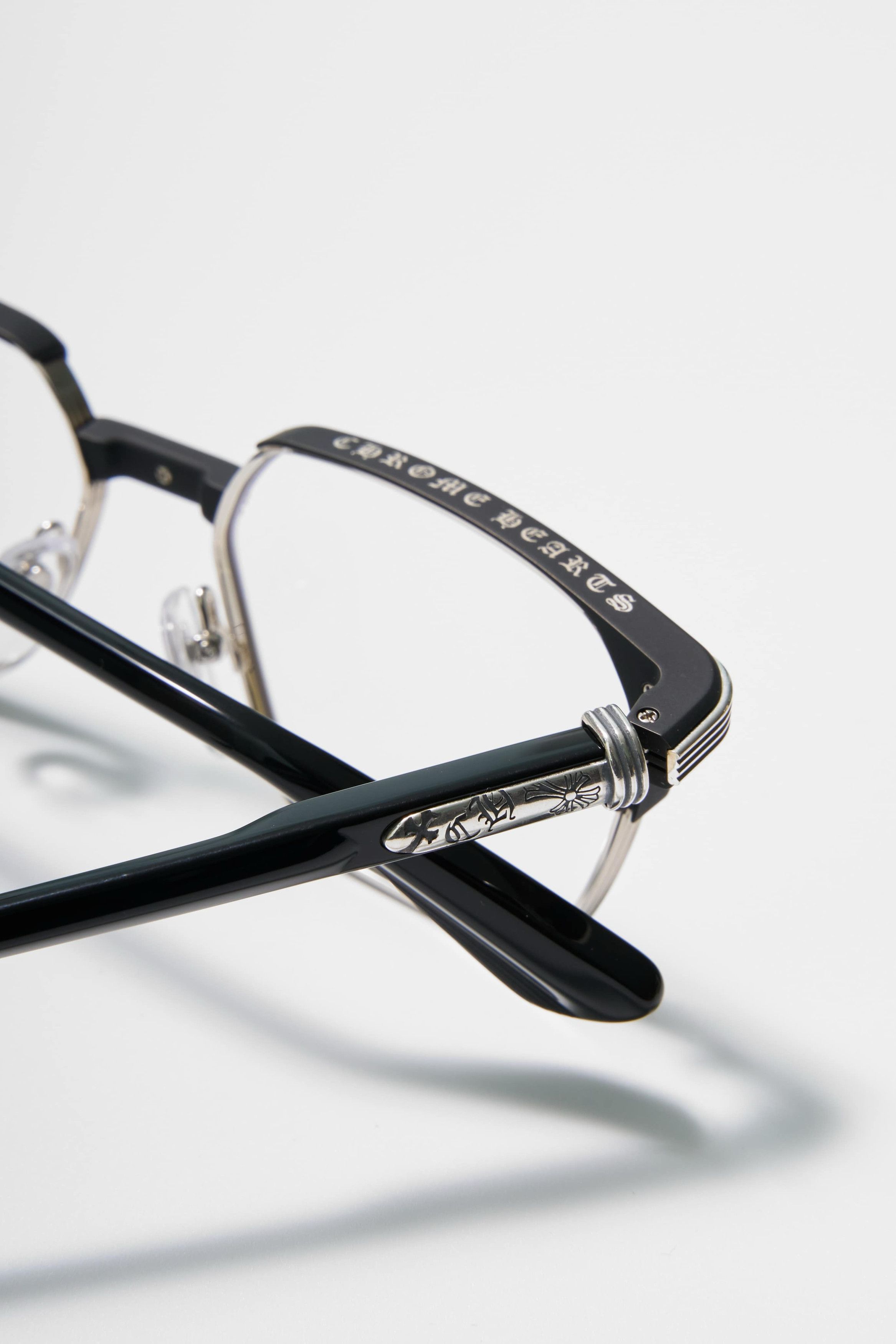 Chrome Hearts CHROME HEARTS BLAZIN Matte Black/Shiny Silver-Black-Plastic Size ONE SIZE - 11 Thumbnail