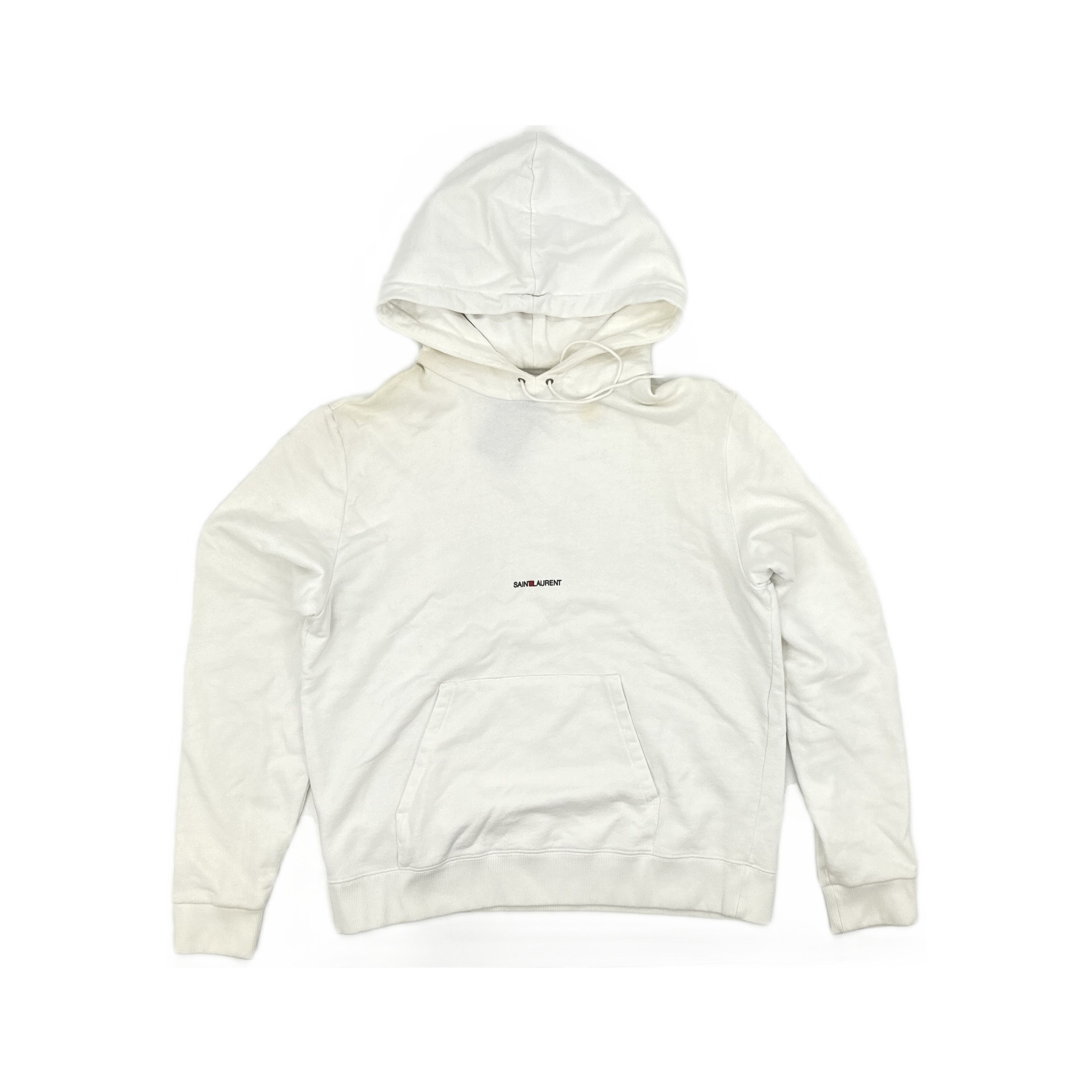 Saint Laurent Paris Saint Laurent Logo Hoodie Size XL Size US XL / EU 56 / 4 - 1 Thumbnail